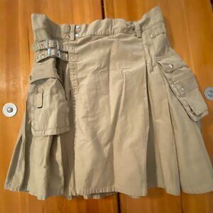 Khaki Utility Kilt Men's 40